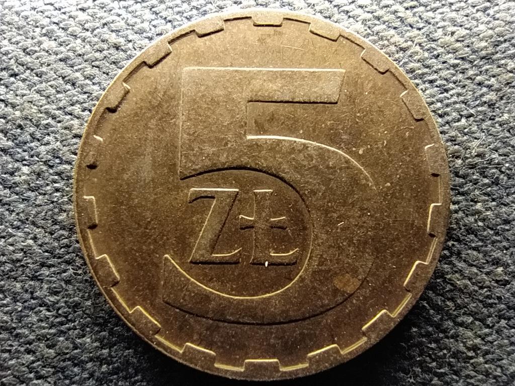 Lengyelország 5 Zloty 1987 MW