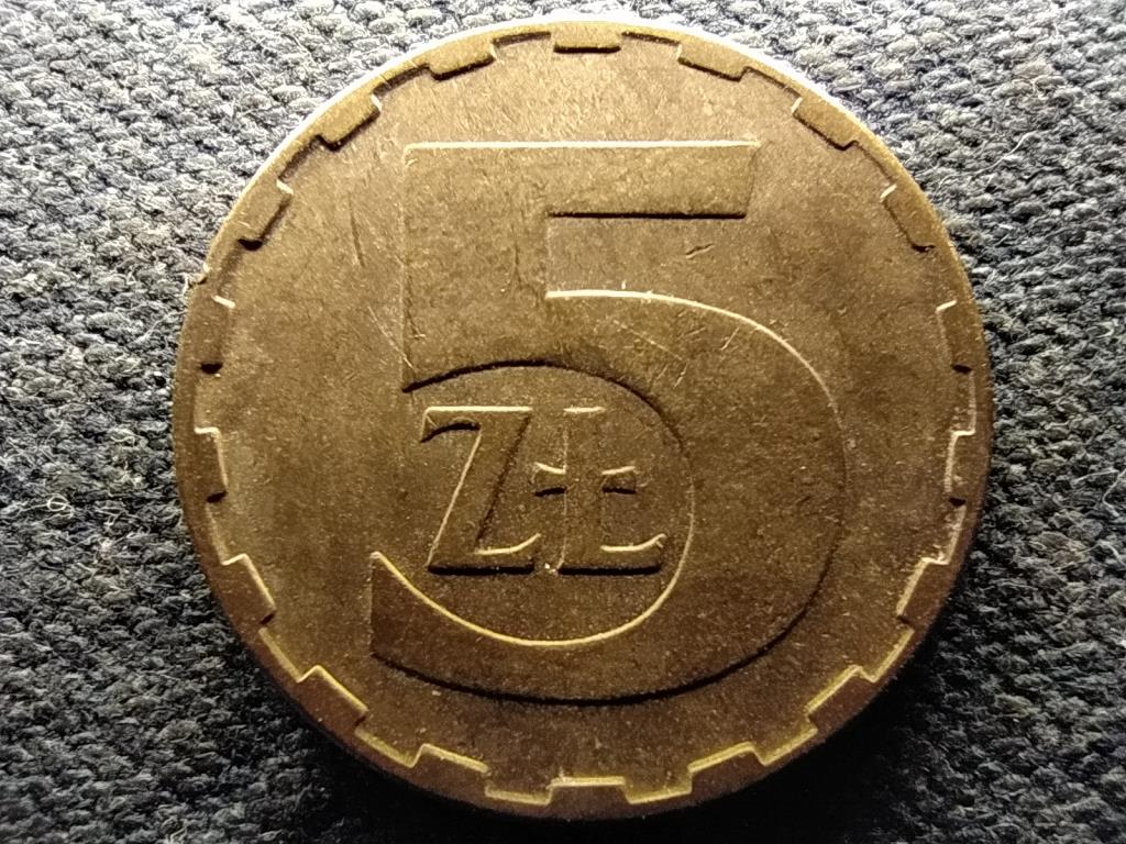 Lengyelország 5 Zloty 1986 MW