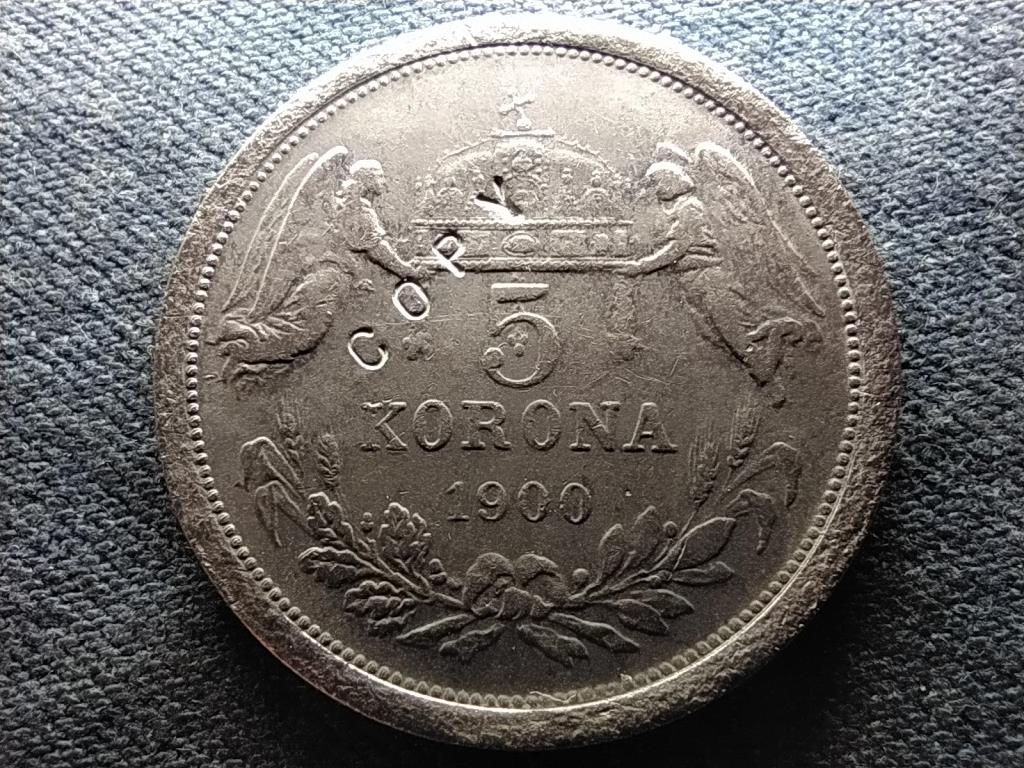 Magyarország 5 Korona 1900 Másolat