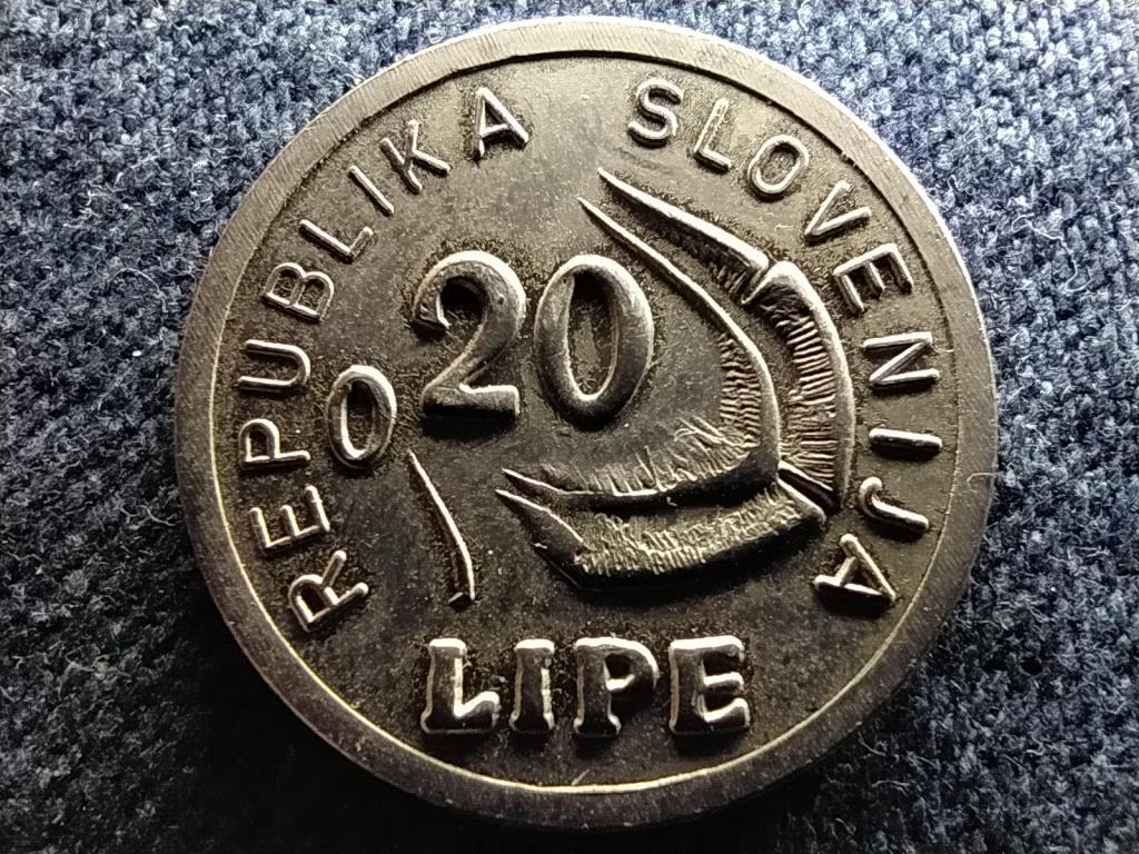 Szlovénia 0.2 lipe zseton 1991