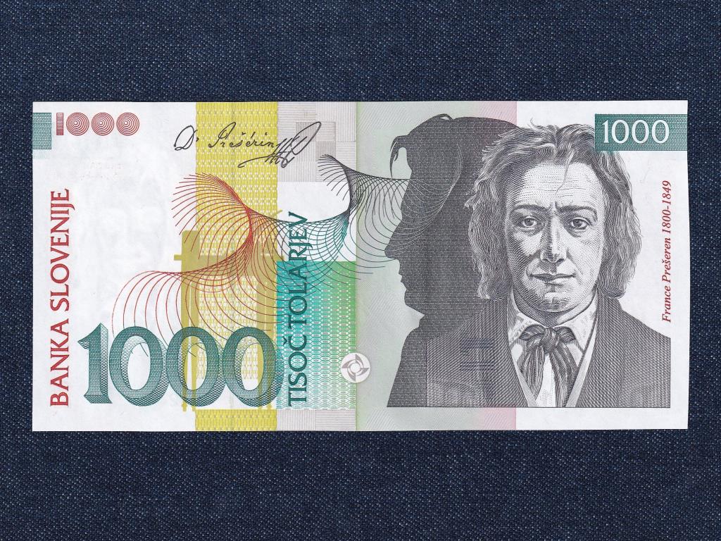 Szlovénia 1000 tolar bankjegy 2000