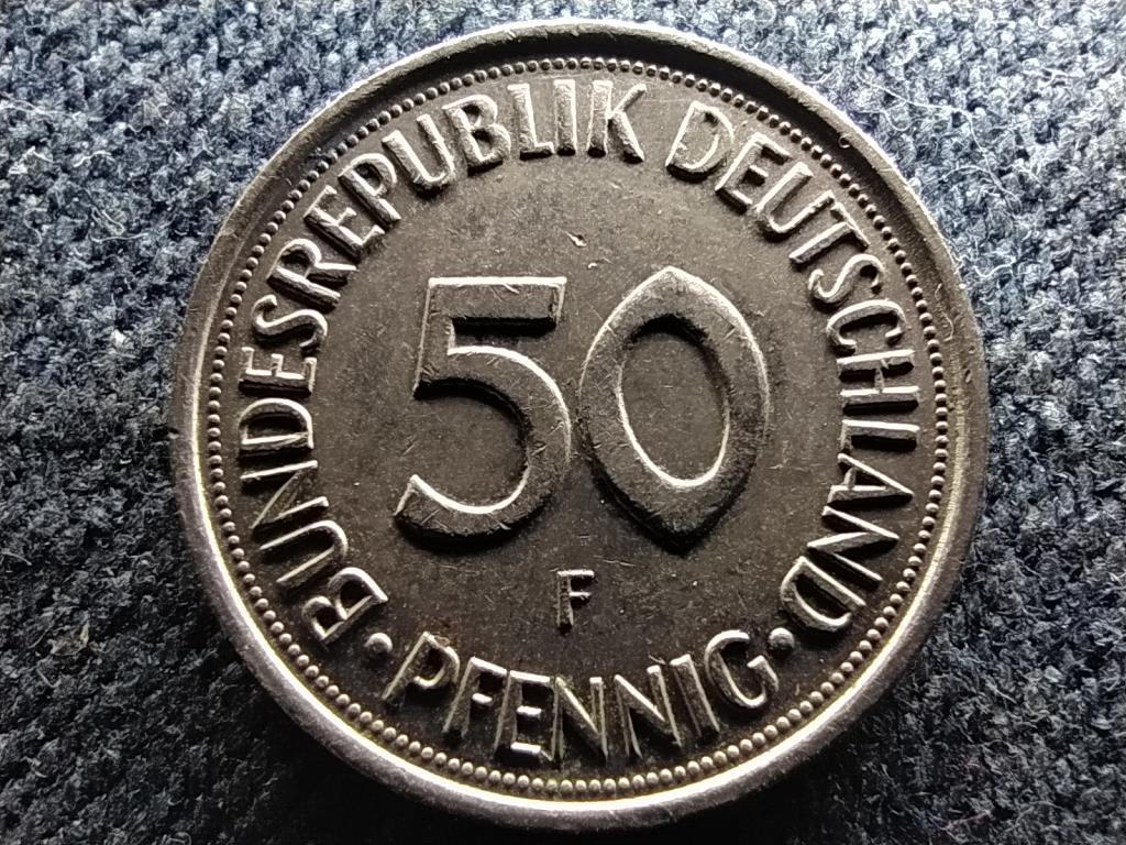 Németország NSZK (1949-1990) 50 Pfennig 1990 F