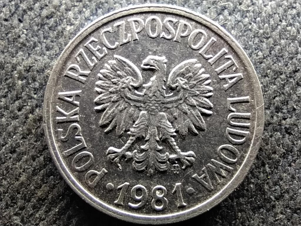 Lengyelország 10 groszy 1981 MW