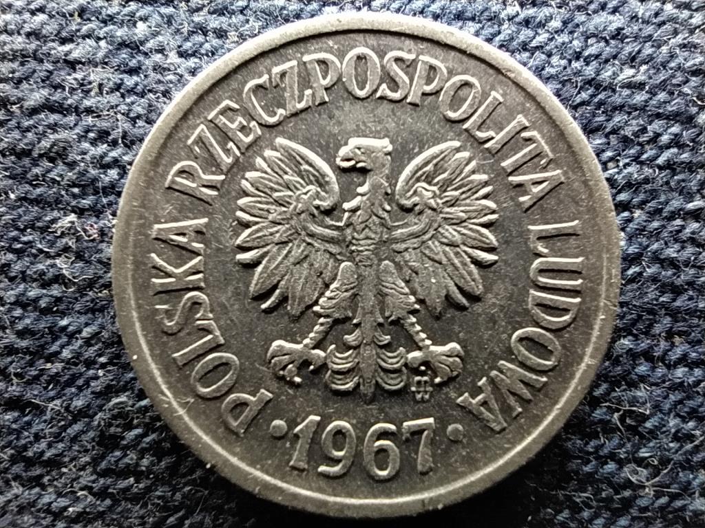 Lengyelország 10 groszy 1967 MW