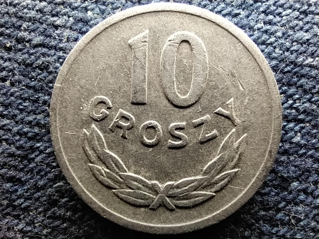 Lengyelország 10 groszy 1965 MW