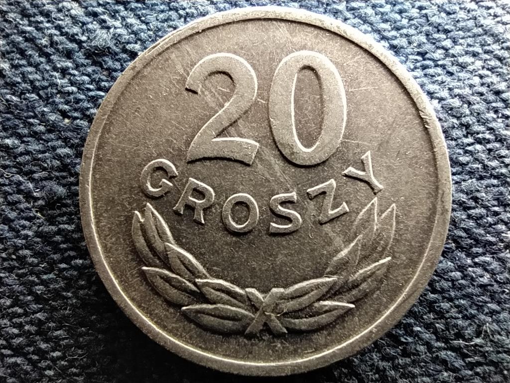 Lengyelország 20 groszy 1963