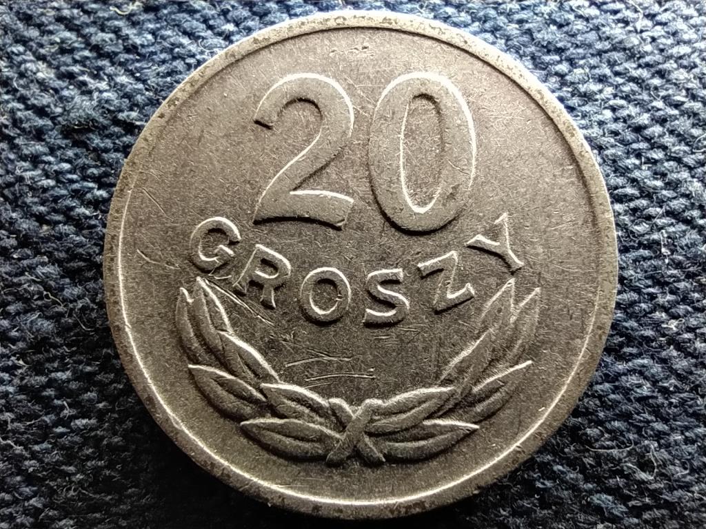 Lengyelország 20 groszy 1962