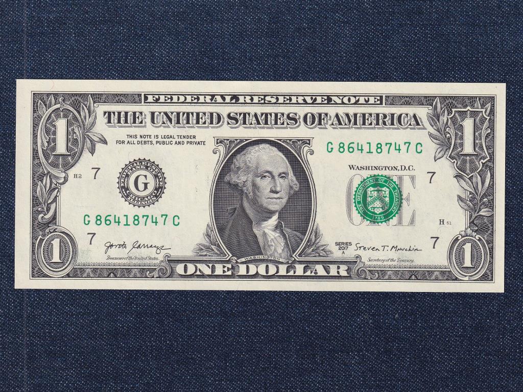 USA 1 Dollár bankjegy 2017 UNC