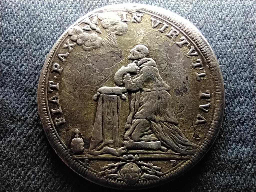 Vatikán XII. Ince pápa (1691-1700) .917 ezüst 1/2 piastra 1698