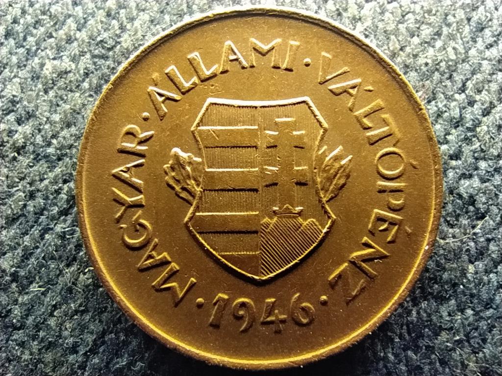 Magyar Állami Váltópénz 2 fillér 1946 BP