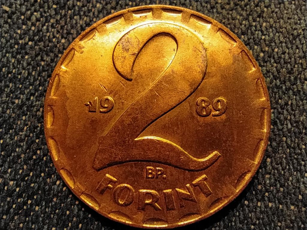 N&eacute;pk&ouml;zt&aacute;rsas&aacute;g (1949-1989) 2 Forint 1989 BP