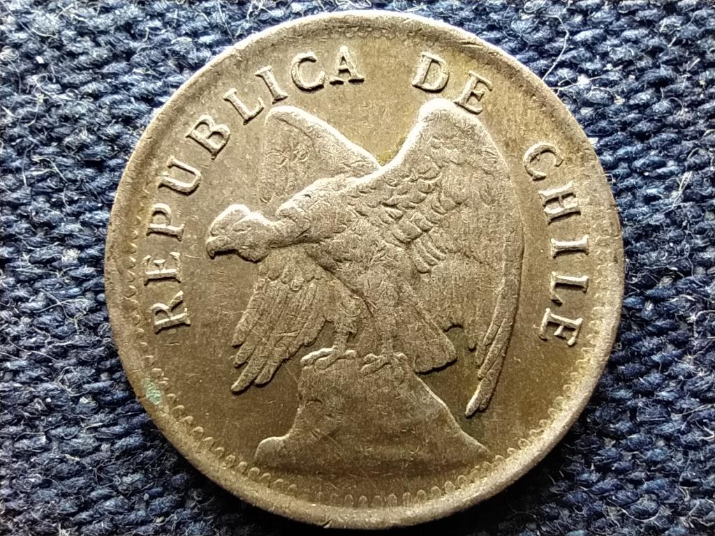 Chile Köztársaság (1818-) 10 Centavo 1919 So 