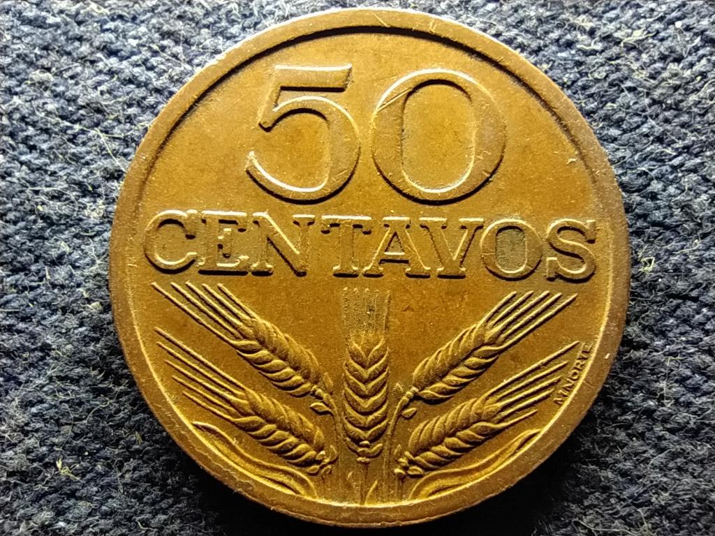 Portugália Második Köztársaság (1926-1974) 50 Centavos 1975 