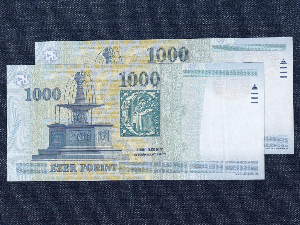 Harmadik Magyar Köztársaság (1989-napjainkig) 1000 Forint bankjegy 2005 SORSZÁMKÖVETŐ