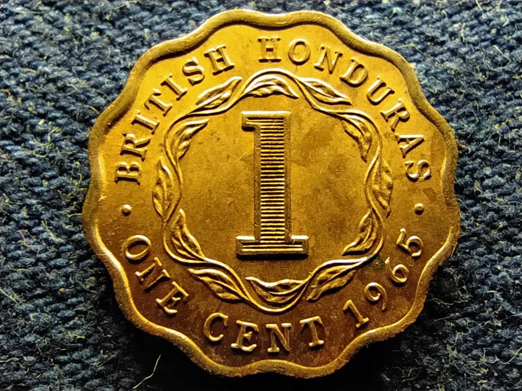 Belize Brit Honduras kolónia 1 Cent 1965