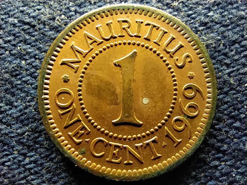 Mauritius II. Erzsébet (1952-1960) 1 Cent 1969