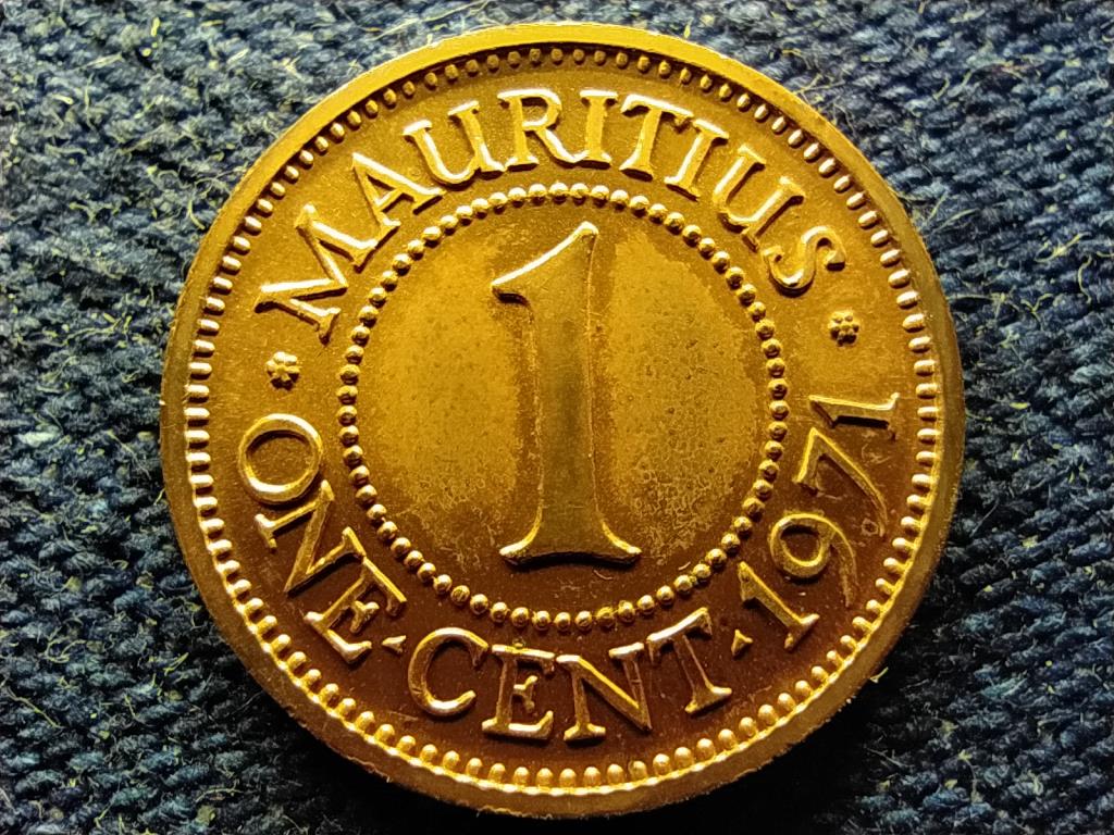 Mauritius II. Erzsébet (1952-1960) 1 Cent 1971