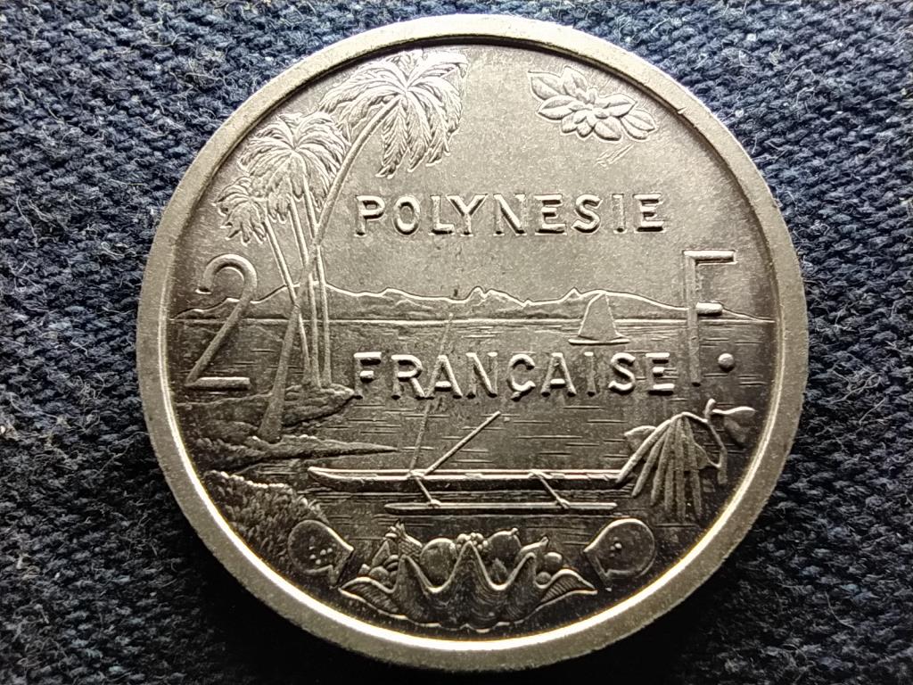 Francia Polinézia Franciaország tengerentúli területe (1946-1957) 2 Frank 1965