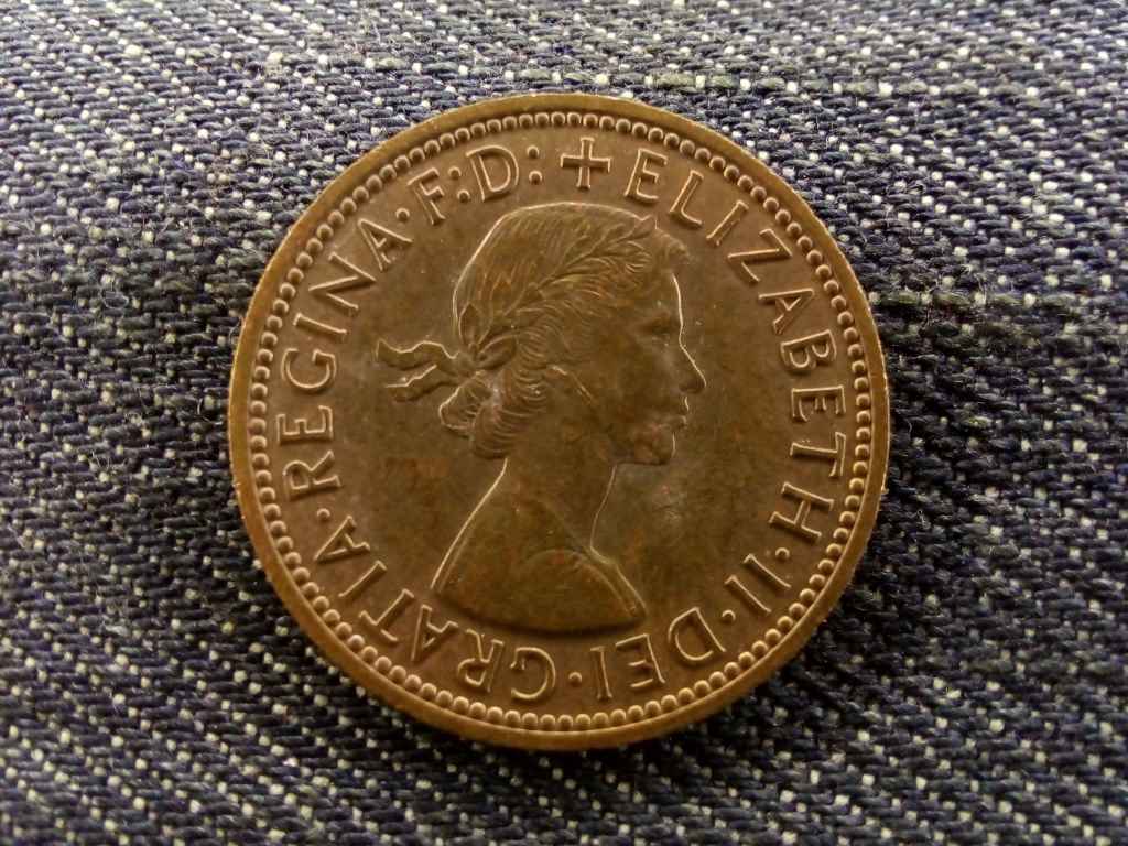 Anglia II. Erzsébet 1/2 Penny 1967