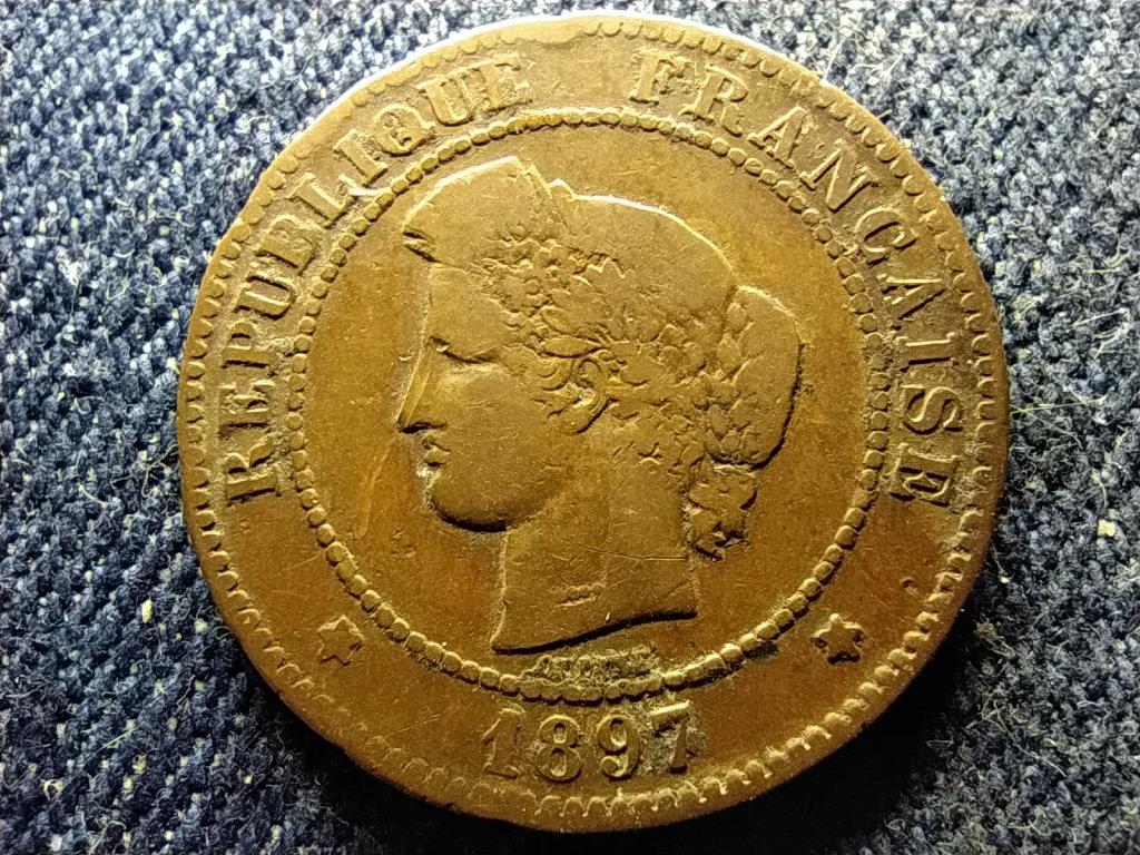 Franciaország Harmadik Köztársaság (1870-1940) 5 Centimes 1897 A 