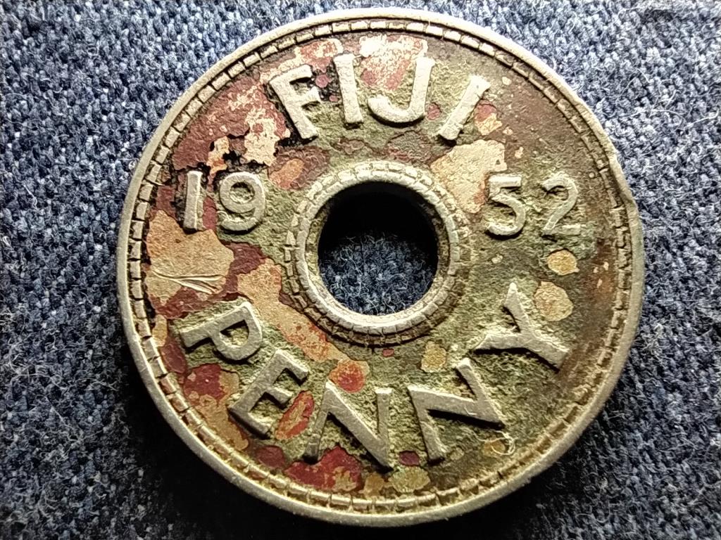 Fidzsi-szigetek VI. György (1936-1952) 1 Penny 1952