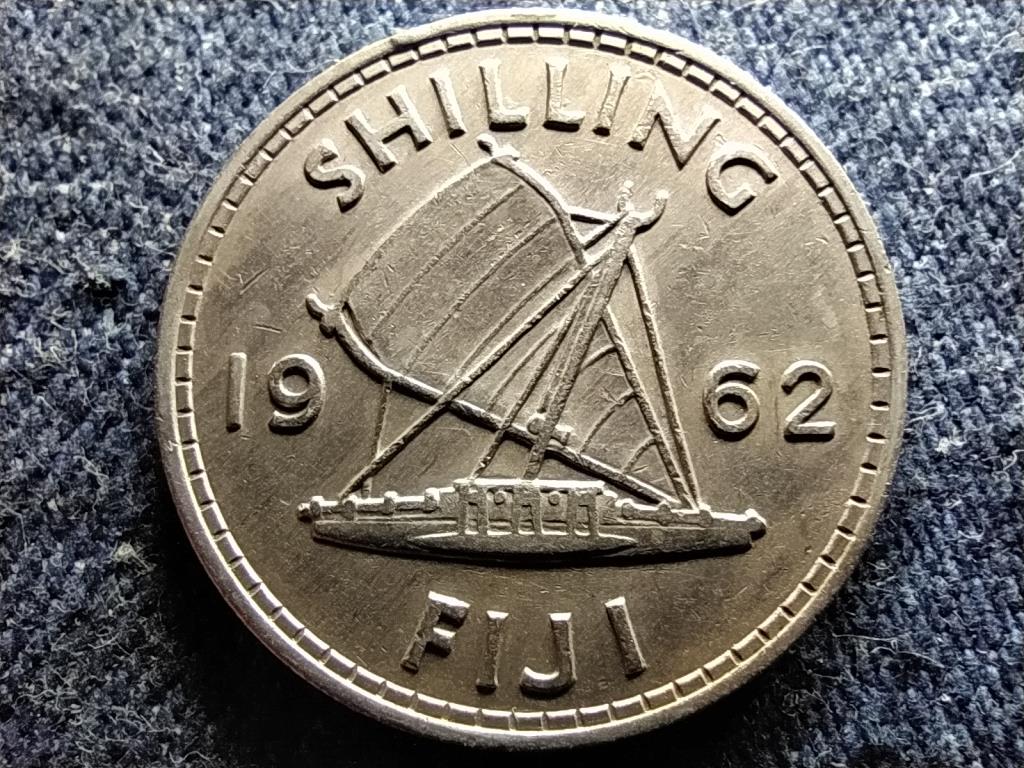 Fidzsi-szigetek II. Erzsébet (1952-1976) 1 shilling 1962