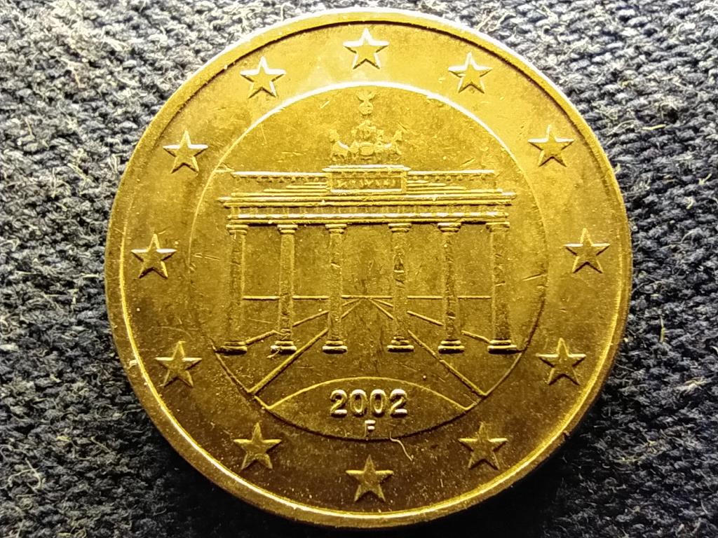 Németország 50 eurocent 2002 F 