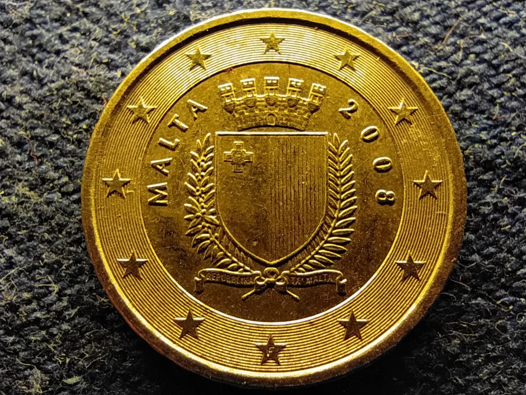 Málta Köztársaság (1974-) 10 euro cent 2008