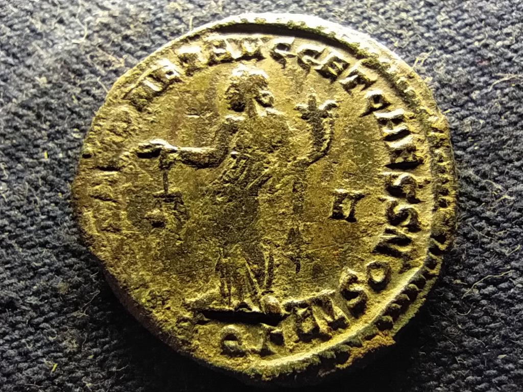 Római Birodalom Galerius Maximianus (305-311) RIC 32b Nummus SACRA MONET AVGG ET CAESS NOSTR V AQΓ