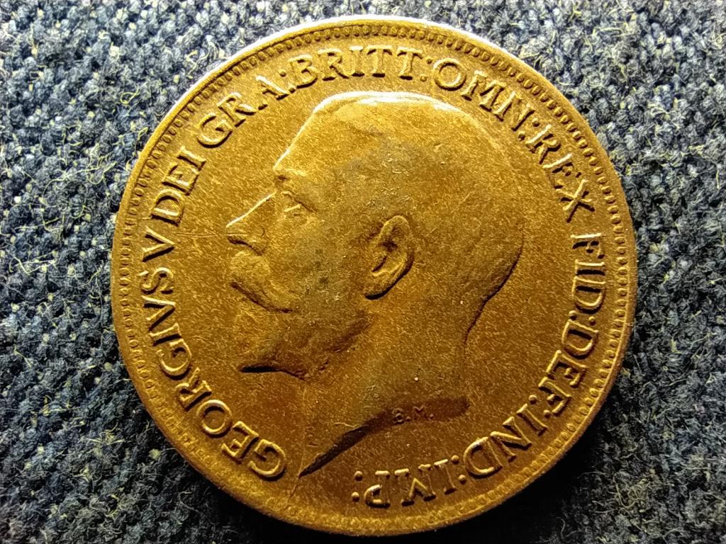 Anglia V. György (1910-1936) 1 Farthing 1921 