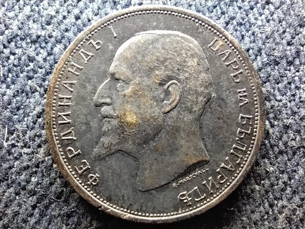 Bulgária I. Ferdinánd (1887-1918) .835 ezüst 50 Stotinki 1913 