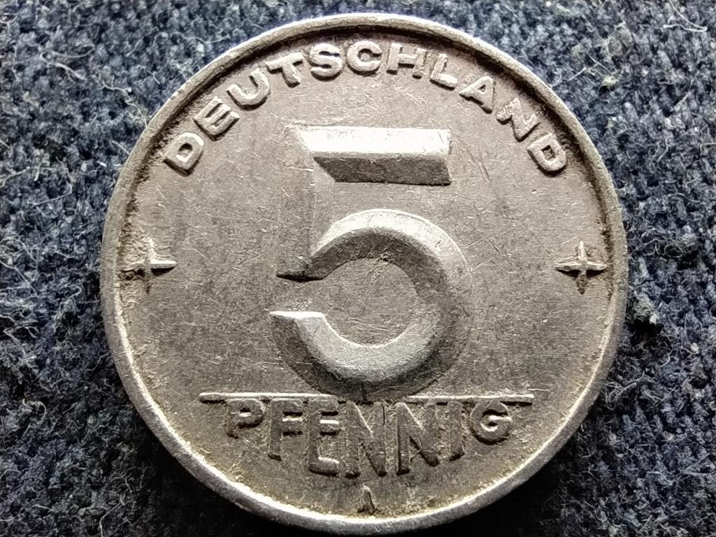 Németország DDR (1949-1990) 5 Pfennig 1952 A 