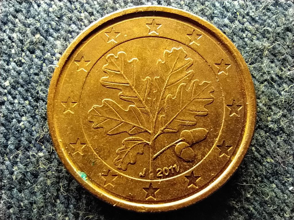 Németország 1 euro cent 2011 J 