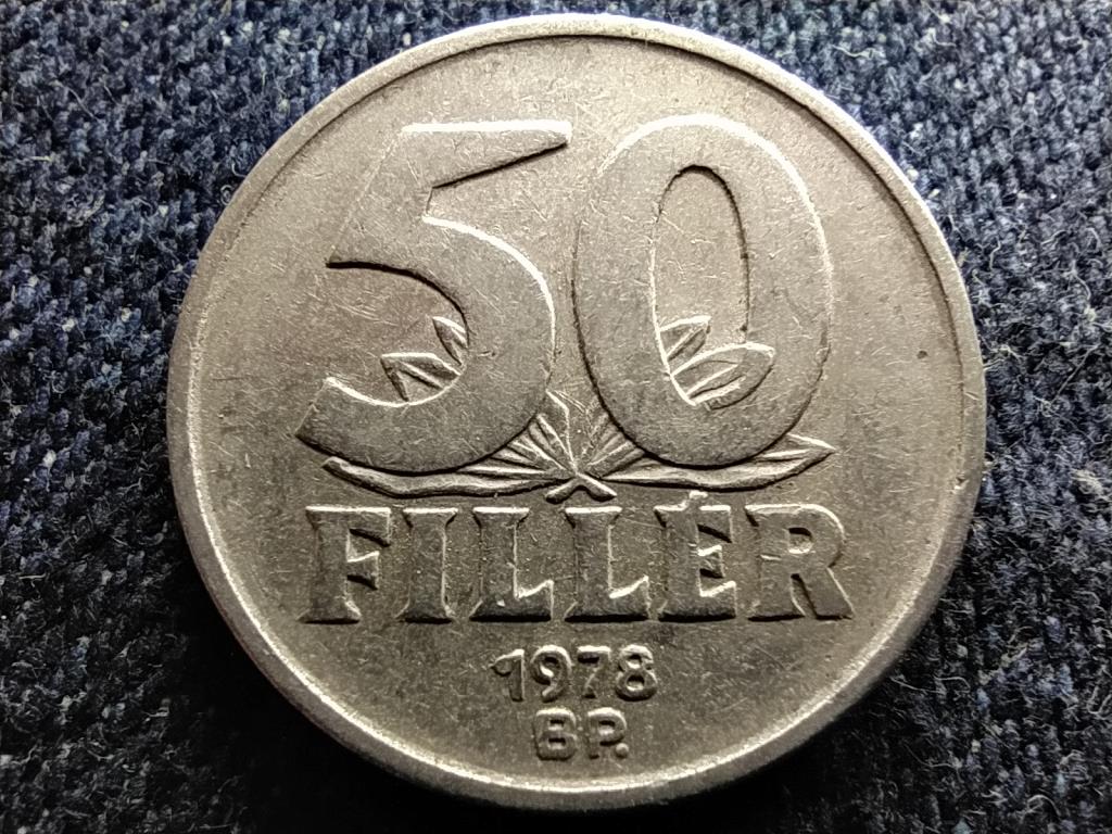 Magyarország Népköztársaság (1949-1989) 50 Fillér 1978 BP 