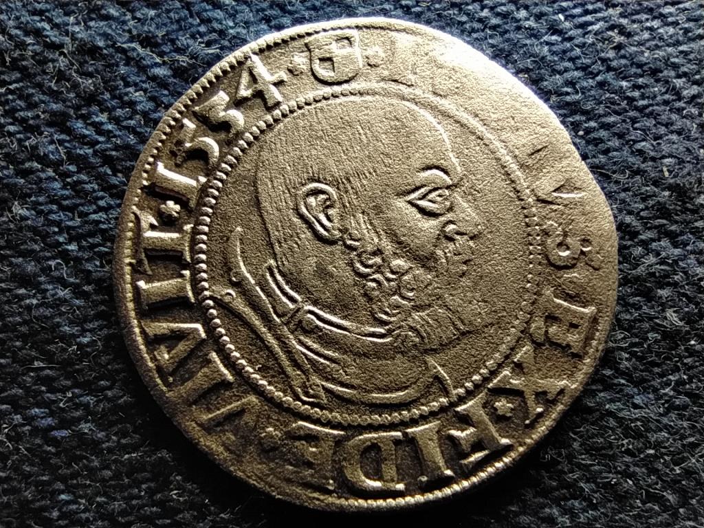 Poroszország Brandenburgi Albert (1525 – 1568) ezüst 1 groschen 1534