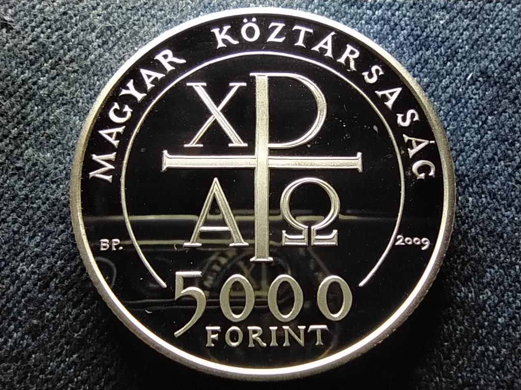 Magyarország Kálvin János 5000 Forint .925 Ezüst 2009 BP PP