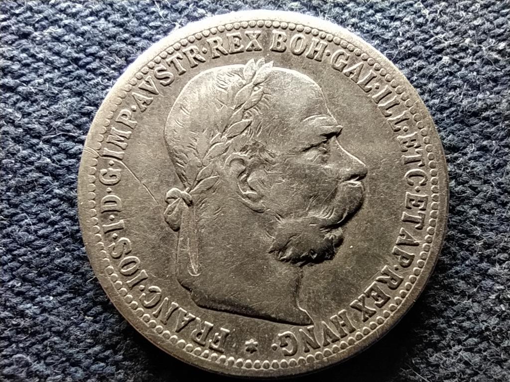 Ausztria Ferenc József Osztrák-Magyar .835 ezüst 1 Korona 1899