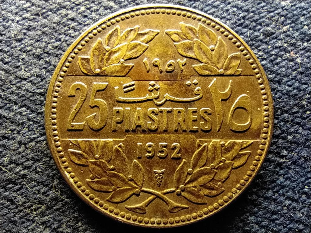 Libanon 25 piaszter 1952