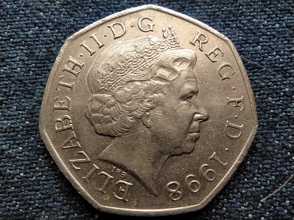 Anglia Nemzeti egészségszolgáltatás 50 Penny 1998