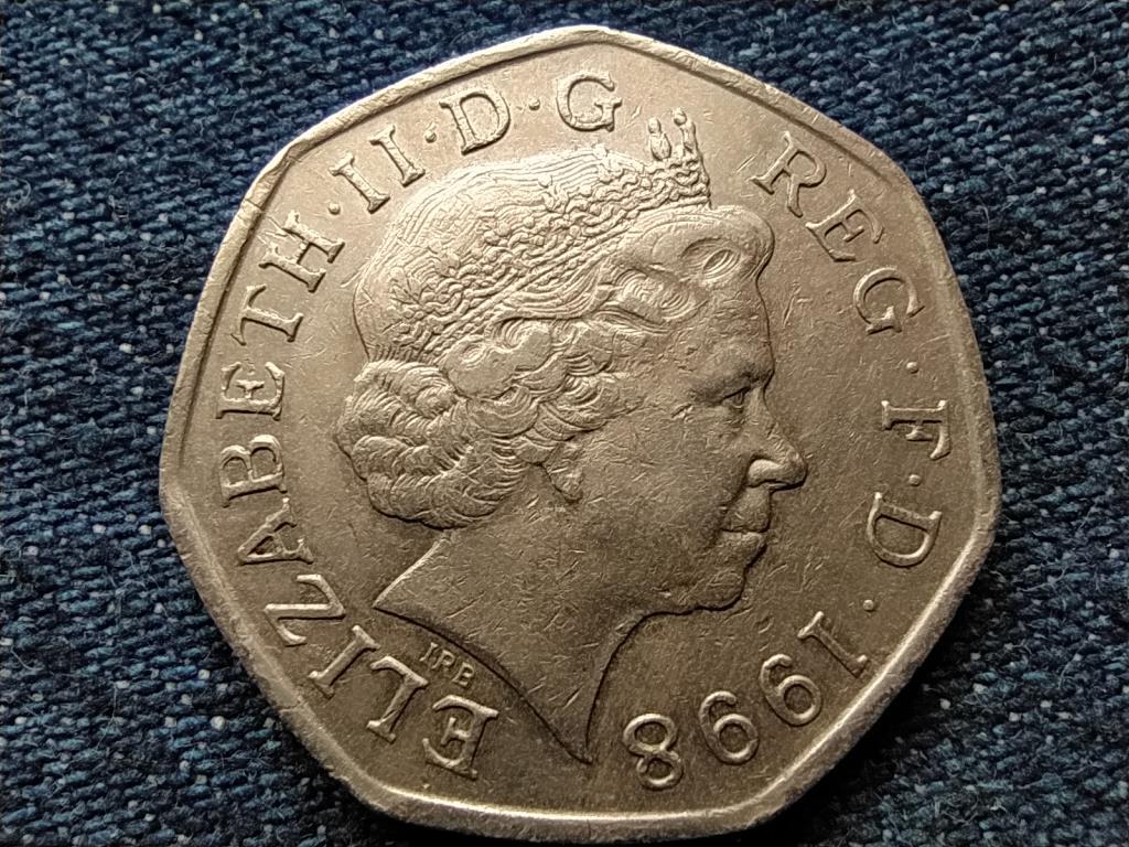 Anglia Európai Únió 50 Penny 1998