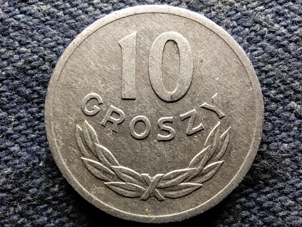 Lengyelország 10 groszy 1972 MW