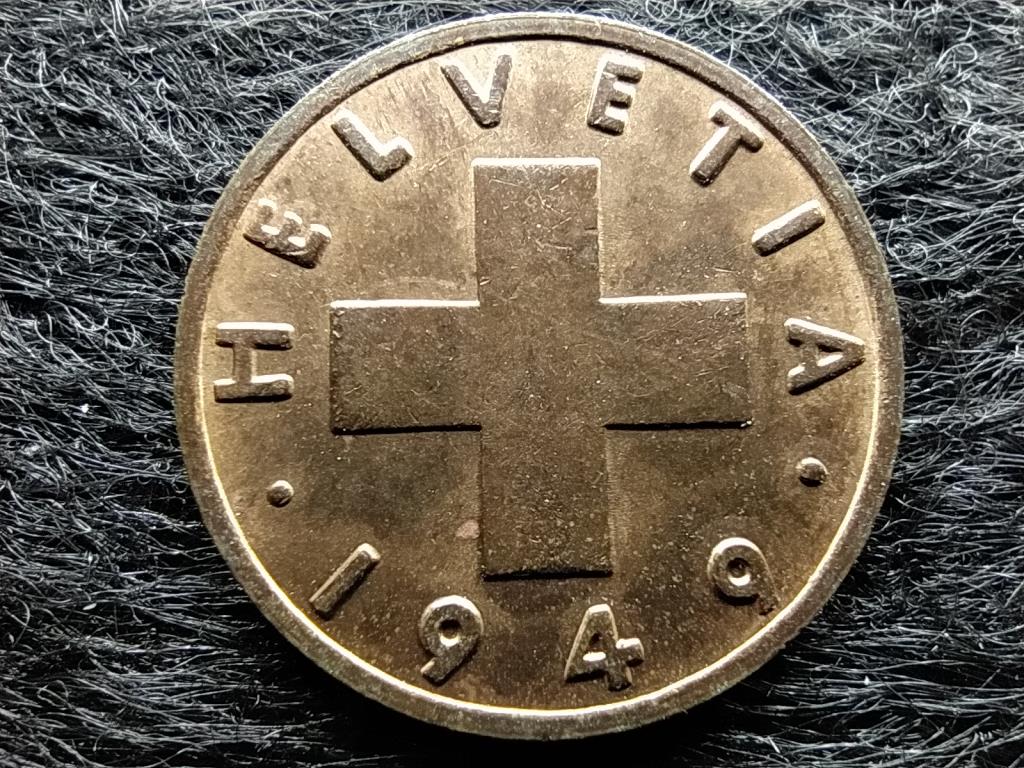 Svájc 1 Rappen 1949 B