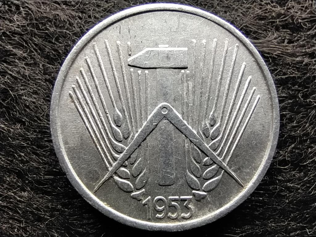 Németország NDK (1949-1990) 1 Pfennig 1953 A