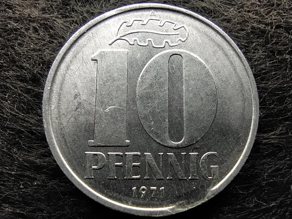 Verdehiba Németország NDK (1949-1990) 10 Pfennig 1971 A