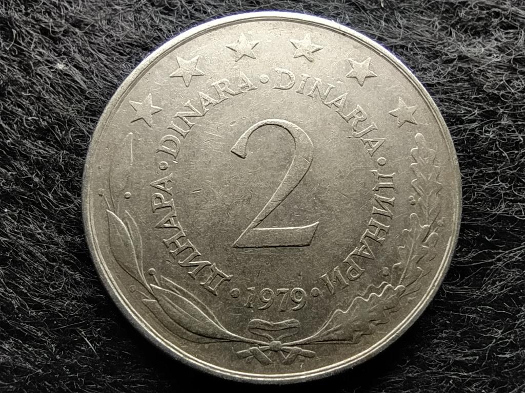 Jugoszlávia 2 Dínár 1979