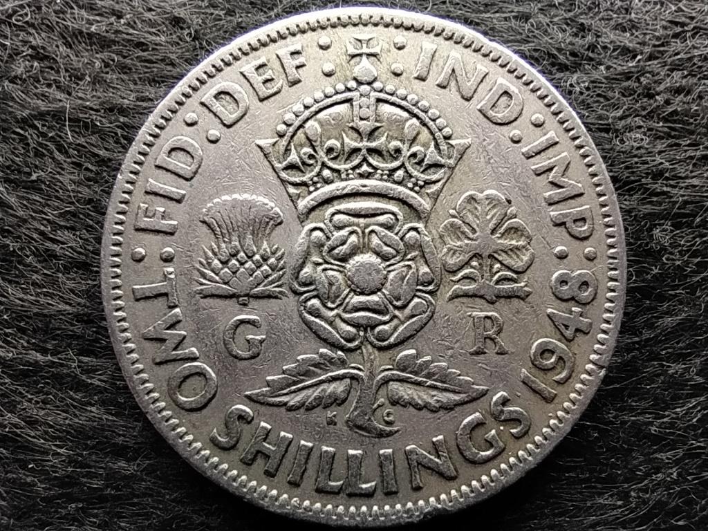 Anglia VI. György (1936-1952) 2 Shilling 1948