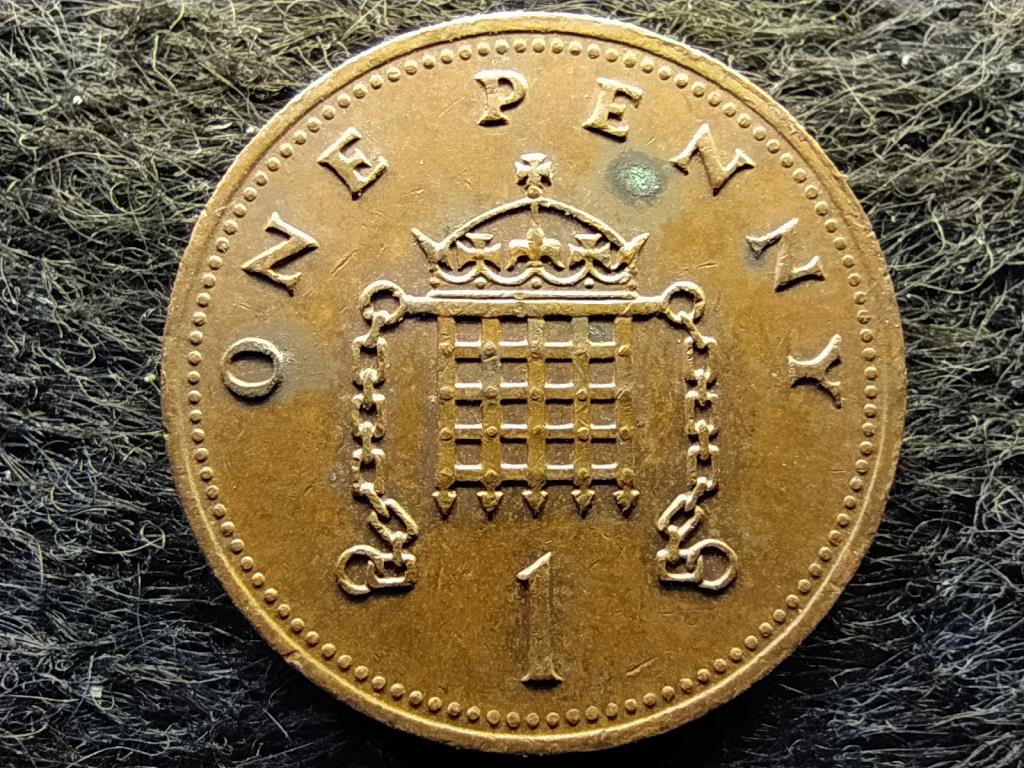 Anglia II. Erzsébet (1952-) 1 Penny 1989