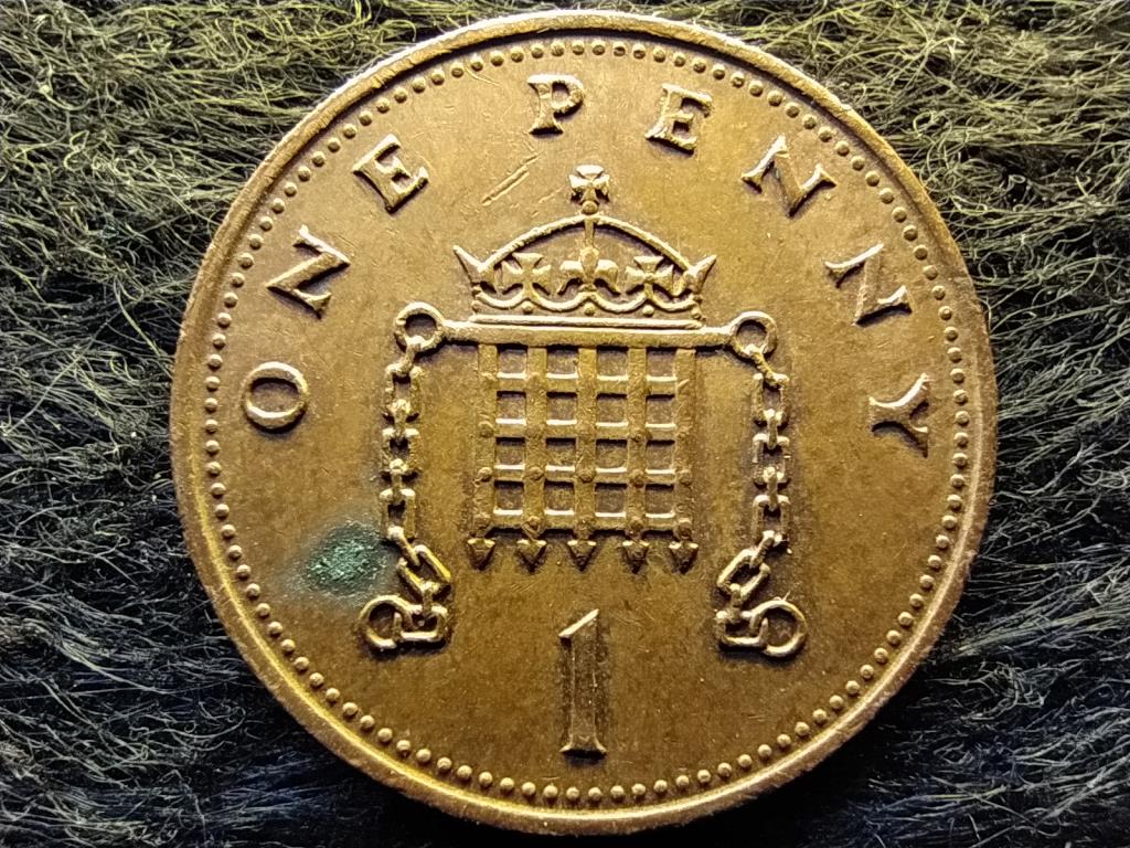 Anglia II. Erzsébet (1952-) 1 Penny 1986