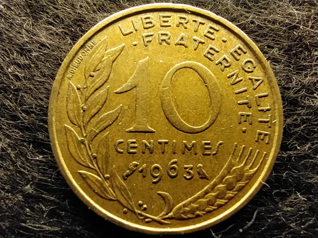 Franciaország 10 Centimes 1963