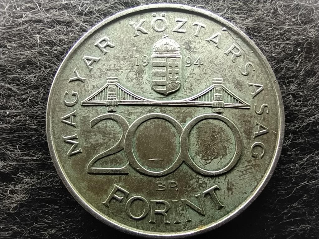 Deák Ferenc .500 ezüst 200 Forint 1994 BP